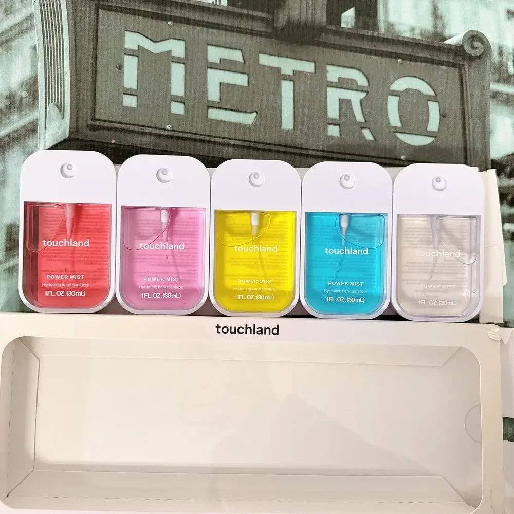 5‑Piece Gift Set Touchland Power Mist Hand Sanitizer Spray